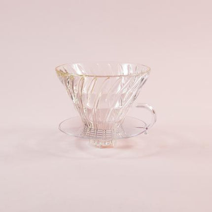 Hario V60 Glass Coffee Dripper, 02 Clear