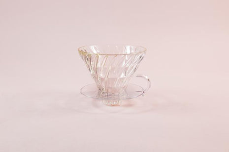 Hario V60 Glass Coffee Dripper, 02 Clear