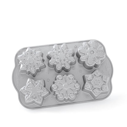 Holiday Bundt Pan Frozen Snowflake Cakelet