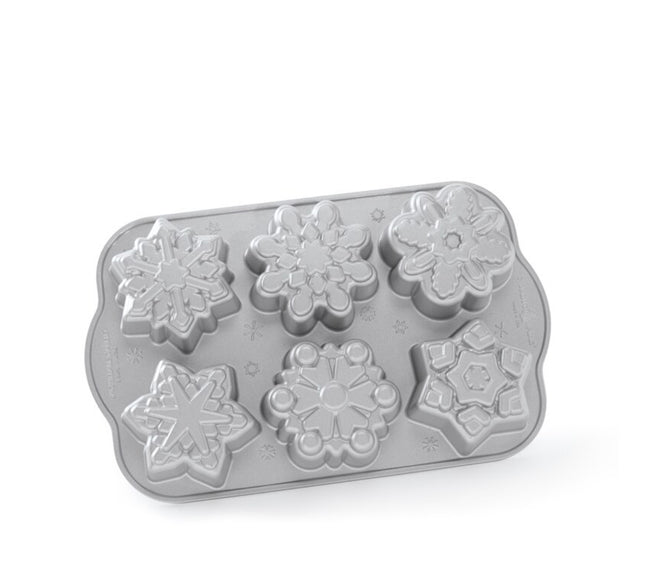 Holiday Bundt Pan Frozen Snowflake Cakelet