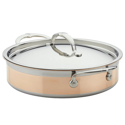 Copperbond 3.5 qt Covered Sauteuse IA