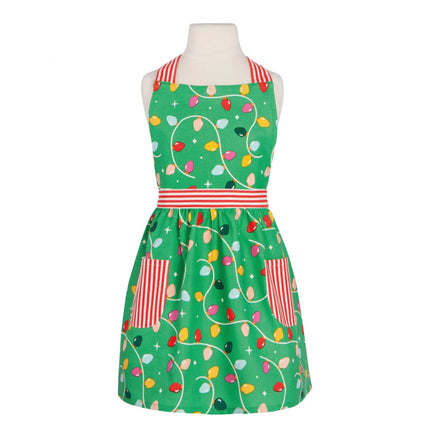Minnie Kid Apron Holiday Glow