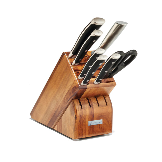 Ikon 8 Pc Block Set Acacia