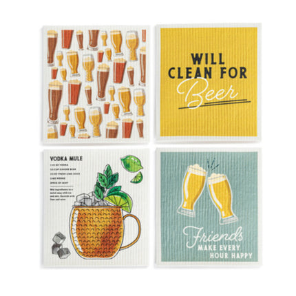 Swedish Dish Cloth Beer Single