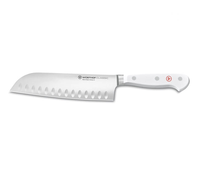 Classic  Santoku, White, 7 in
