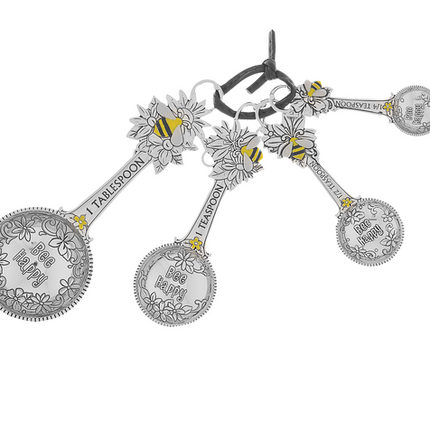 Measuring Spoons - Metal 4 Pc