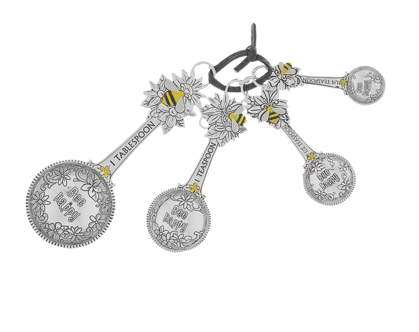 Measuring Spoons - Metal 4 Pc