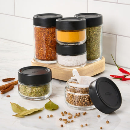 6 Bottle Rotating Spice Rack