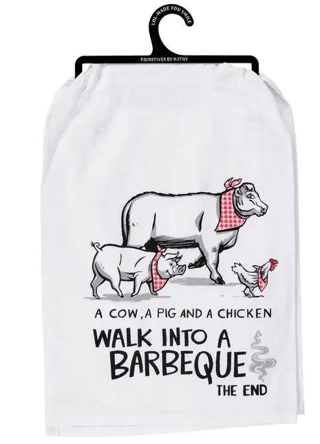 A Barbeque Kitchen Towel