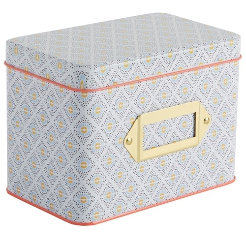 Tin Recipe Box