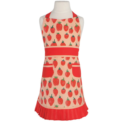 Sally Kid Apron Berry Sweet