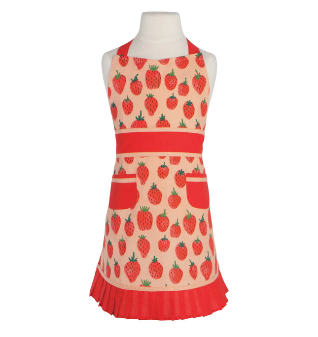 Sally Kid Apron Berry Sweet
