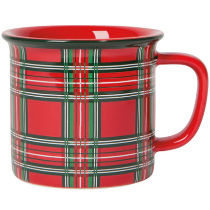 Now Designs Heritage Mug 12 oz Stoneware Tartan Plaid DC