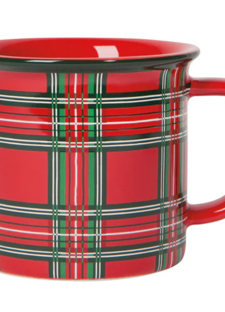 Now Designs Heritage Mug 12 oz Stoneware Tartan Plaid DC