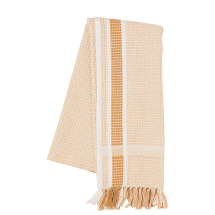 Heirloom Soft Waffle Dishtowel Ochre