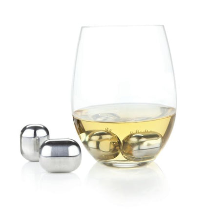 StainleSS Steel Wine Chilling Globes