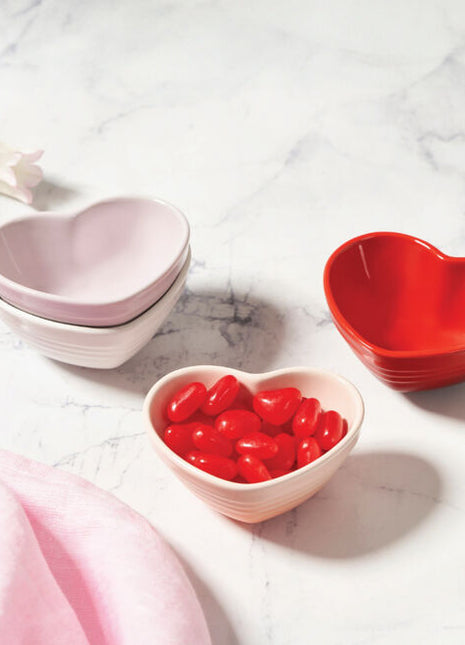 Mini Heart Pinch Bowl Set Of 4