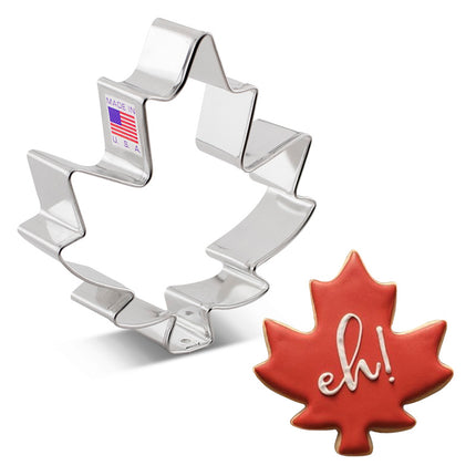 Fall Holiday Cookie Cutter Maple Leaf