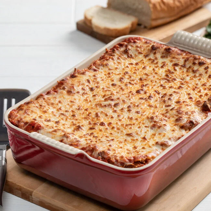 Heritage Deep Rectangular Lasagna Dish 6.75 Qt