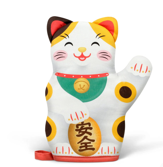 Feline Lucky Oven Mitt