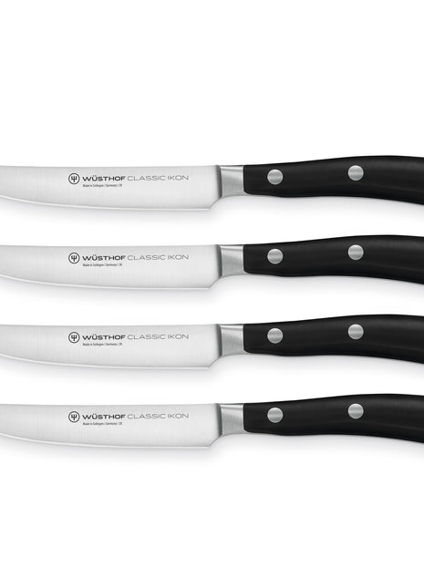 Wusthof Ikon Steak Knife Set 4 Pc