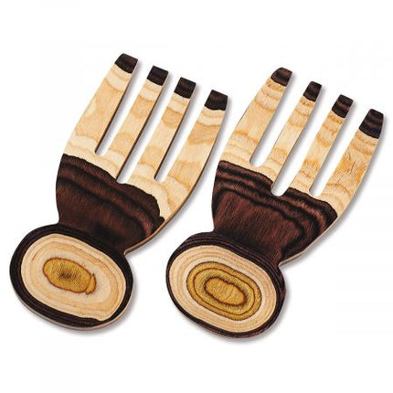 Pakka Wood Salad Hands 5"