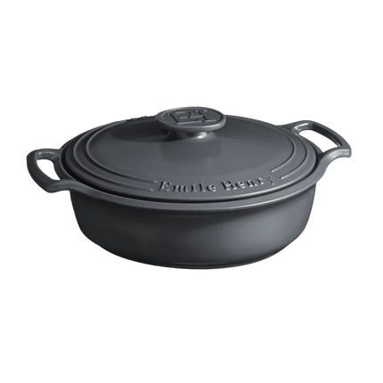 Sublime Stoneware Braiser 4 qt Graphite