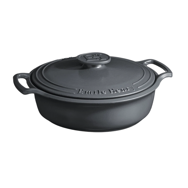 Sublime Stoneware Braiser 4 qt Graphite