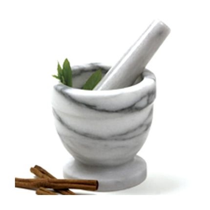 Marble Mortar And Pestle