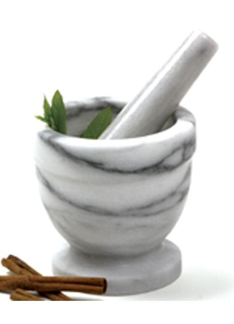 Marble Mortar And Pestle