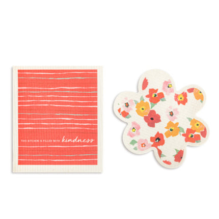 Shaped Swedish Dish Cloth - 2 Pack