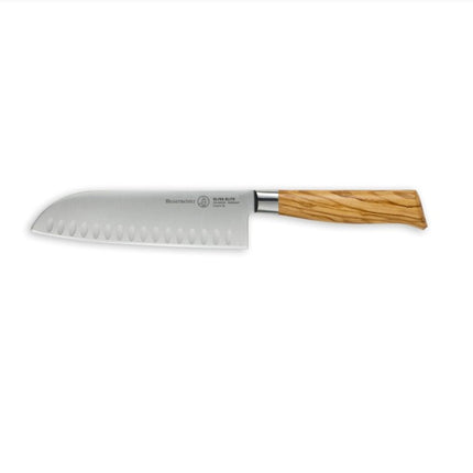 Oliva Elite Kullenschliff Santoku, Knife , 7 in