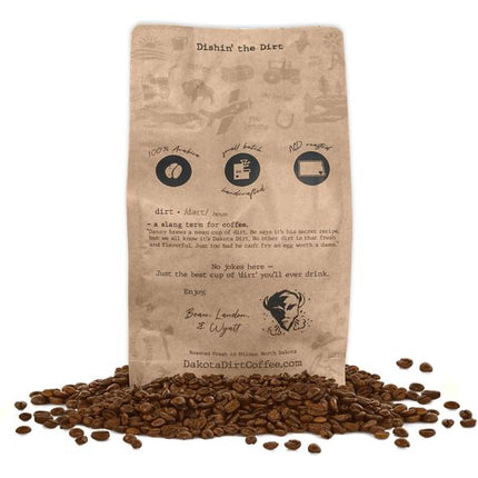 Flatlander Medium Roast Whole Coffee Beans 12oz.