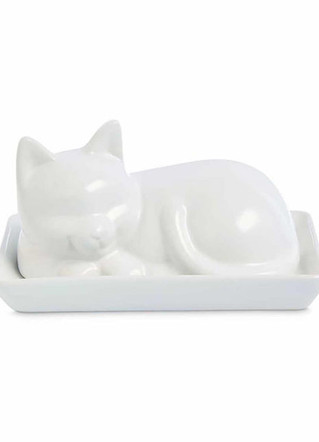 Cat Butter Dish