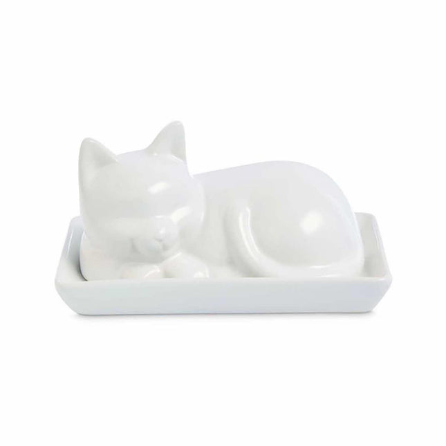 Cat Butter Dish