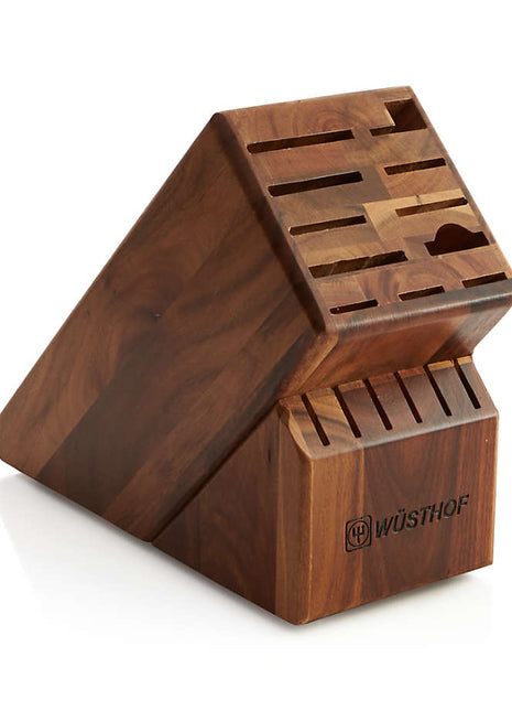 Knife Block 17 Slot Acacia