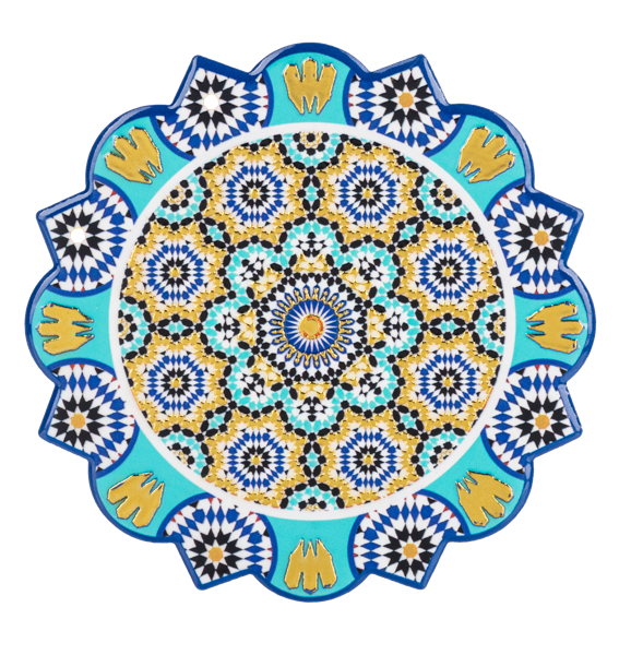 Coaster -Mediterranean Mandala