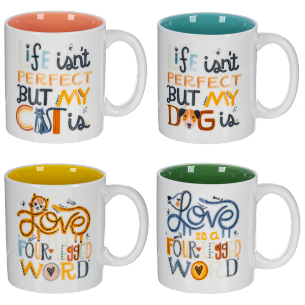 Dog/Cat Message Mug
