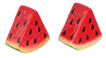 Watermelon Salt and Pepper Shaker Set - 2pc