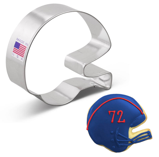 Loose Novelty Shape Cookie Cutter Helmet