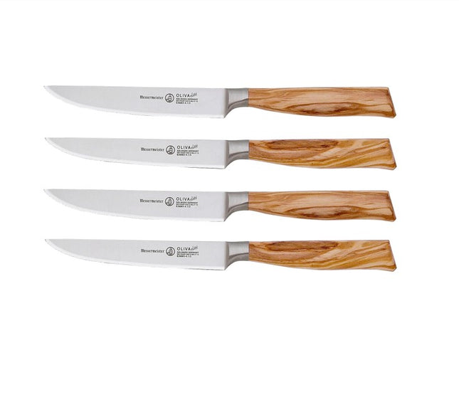 Oliva Elite Fine Edge Steak, Knife Set/4