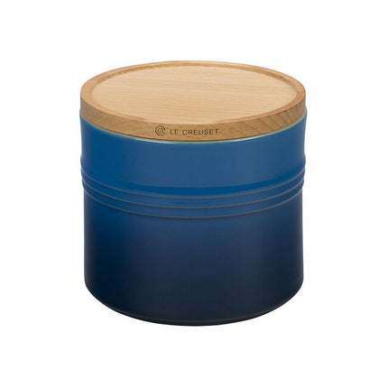 Canister w/wood Lid 1.5 qt Marseille DC