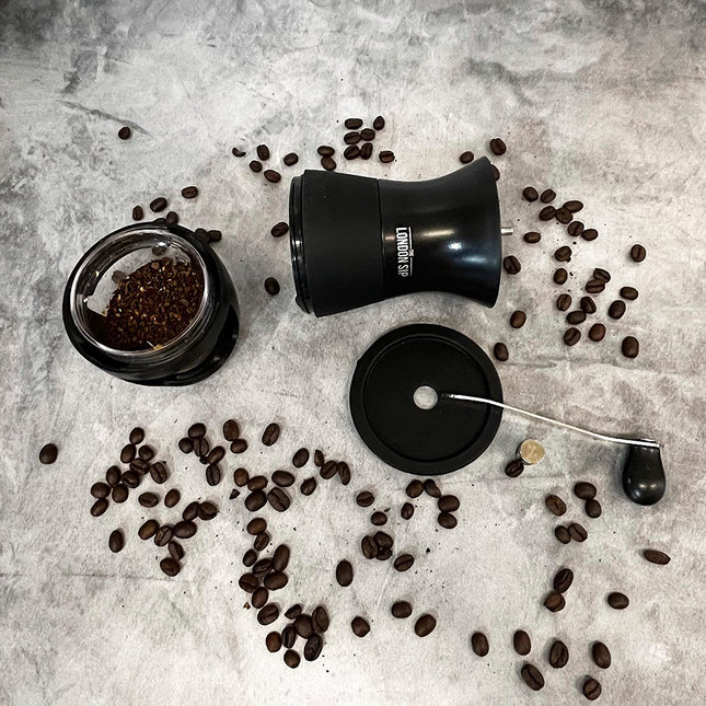 The London Sip Manual Ceramic Burr Coffee Grinder