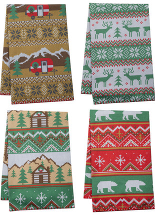 Holiday Icon Tea Towel