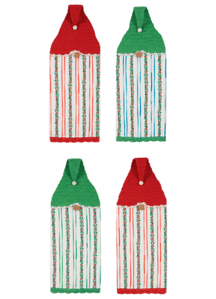 Scandi Crochet Gnome Tea Towel