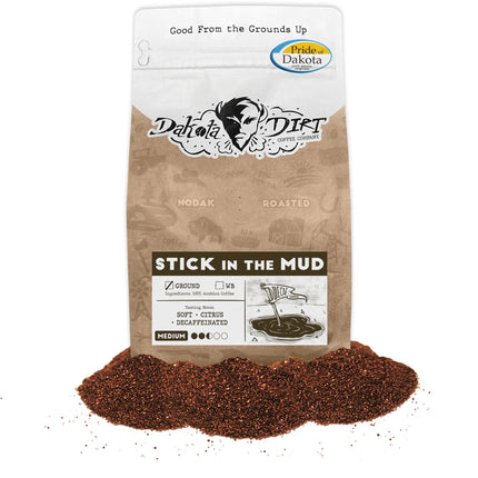 Stick in The Mud Decaf 12oz.