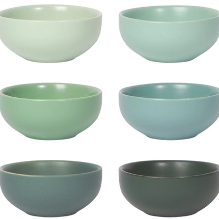 Now Designs Solid Color Pinch Bowl Set/6