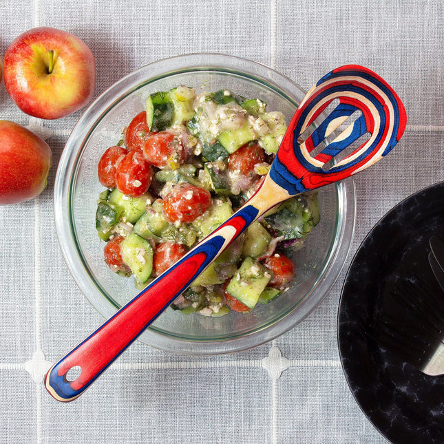 Baltique Old Glory Utensil Collection Slotted Spoon DC