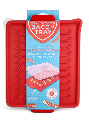 Microwave Bacon Tray With Cover