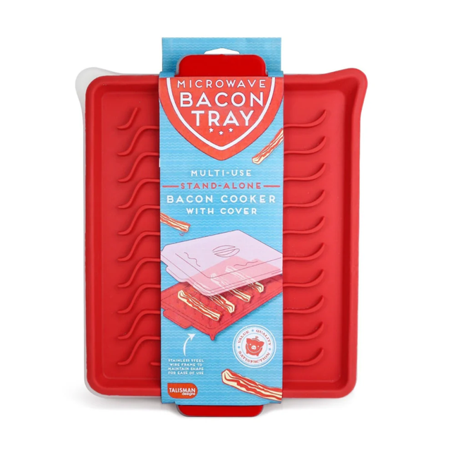 Microwave Bacon Tray With Cover